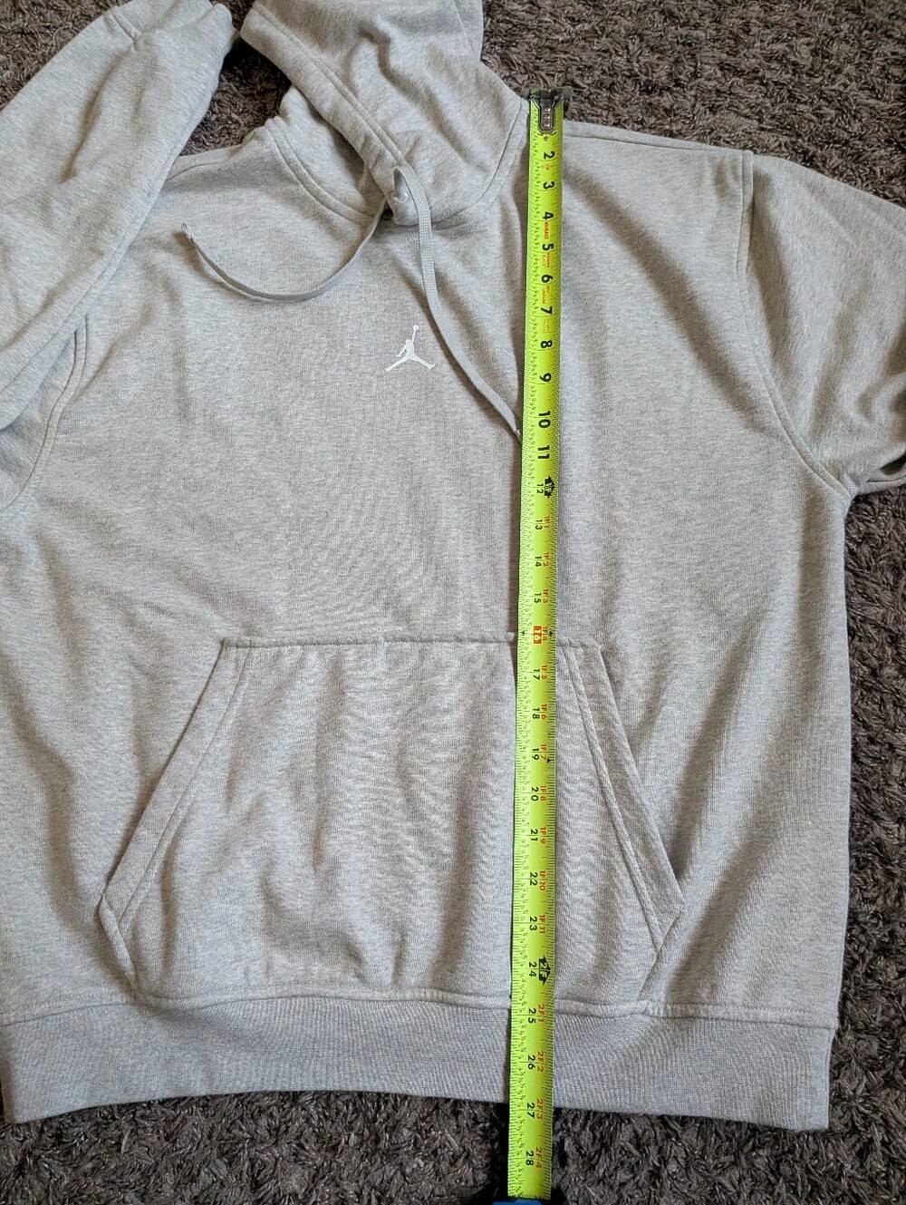 Jordan Sport CP3 Chris Paul Grey Pullover Cotton Blend Hoodie Men's M - Picture 6 of 9